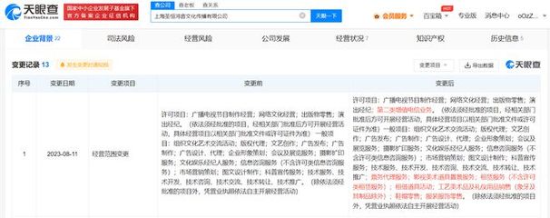 華晨宇公司業(yè)務拓展 新增票務代理服務與服裝零售業(yè)務